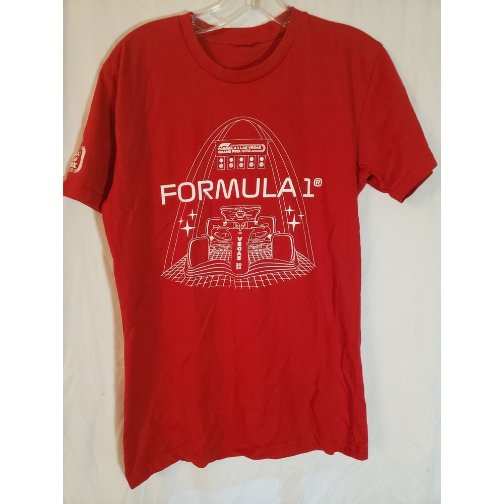 Formula 1 Las Vegas Grand Prix 2024 Red Tee Size S